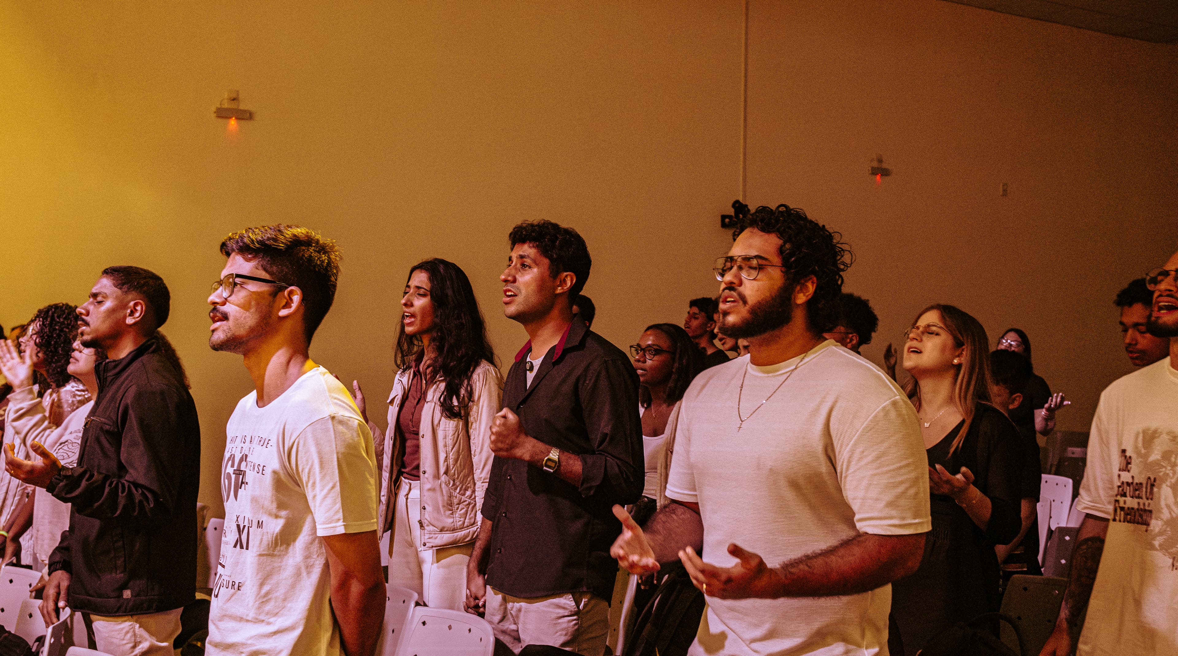 Foto do ministério de jovens